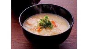 塩ざけアラのかす汁