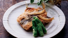 いわしのから揚げ＆骨せんべい