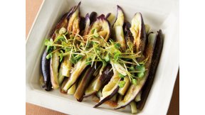 レンチンなすの中華ドレッシング