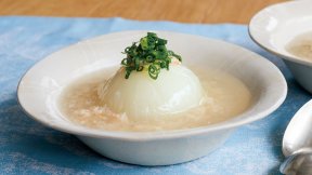 新たまのスープ煮