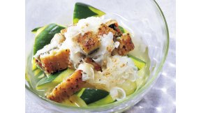 うなぎとズッキーニの酢の物