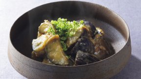 なすと豚肉の田楽風みそ炒め