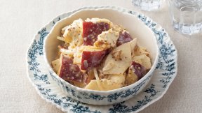 さつまいもとナッツのクリームチーズマスタード