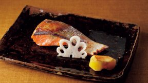 秋さけの酒かす幽庵焼き