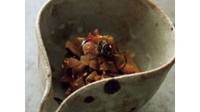 れんこんの酢じょうゆ漬け