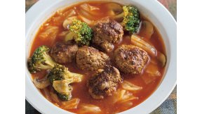 ミートボールinトマトスープ