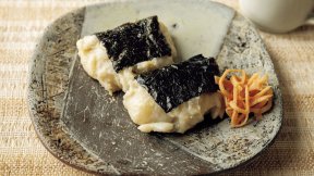 里芋みそバターもち