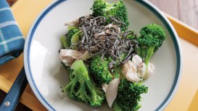 ささ身とブロッコリー