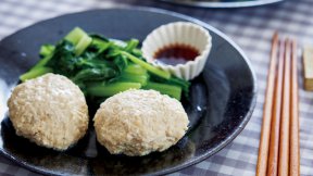 えのき蒸しバーグ