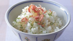 えのきと糸こんにゃくの炊き込みご飯