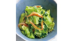 ゆでキャベツの桜えびあえ