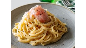 ワンボウル カルボナーラ風パスタ