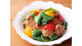豚肉とピーマンのオイスター炒め