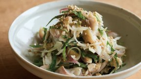 あじと新しょうがの甘酢あえ