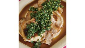 豚肉ソテー にらソース