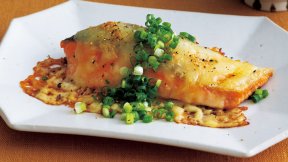 さけのねぎみそチーズ焼き