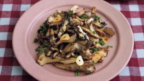 きのこのカリカリチーズ焼き