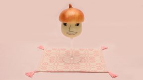 たまねぎだけポタージュにテツコブタ