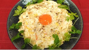 淡白な卵白のパクパク炒め