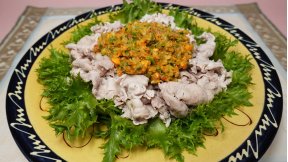 夏野菜の食べるソース