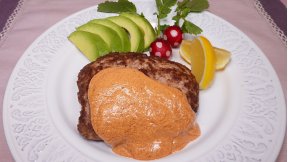 手間が半バーグ