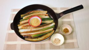 長ねぎの焼くだけ～