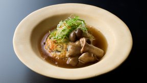 飛龍頭（がんもどき）ときのこのあん仕立て