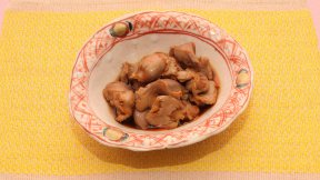 砂肝のしょうゆ漬け