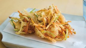 えびと野菜のかき揚げ