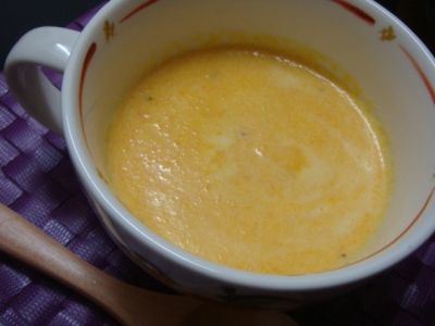 にんじんのクリームスープ