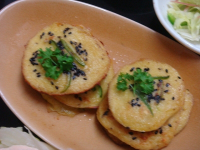 じゃがいものチヂミ風