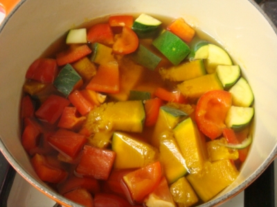 彩り野菜のすっきり含め煮