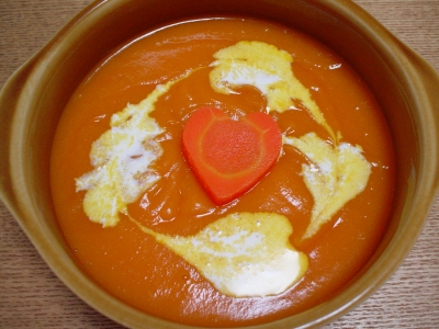 にんじんの簡単ポタージュ