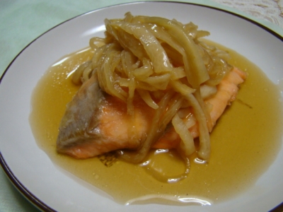 秋ざけのあんかけ