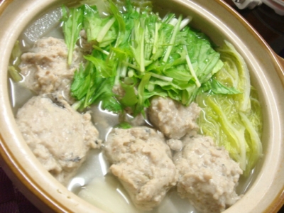 さんまの梅つみれ鍋