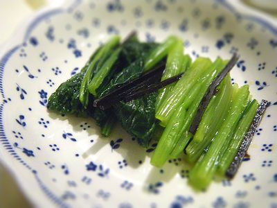 小松菜のおひたし