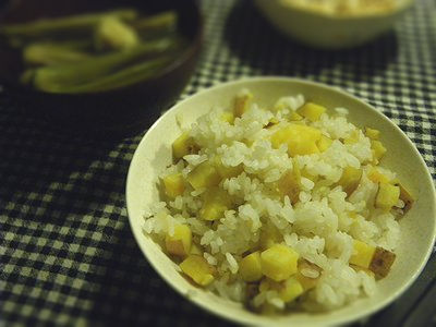 さつまいもご飯