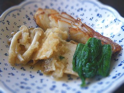 たらと厚揚げのおろし煮