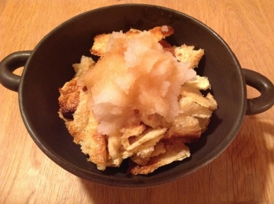 油揚げのトースター焼きみぞれあえ