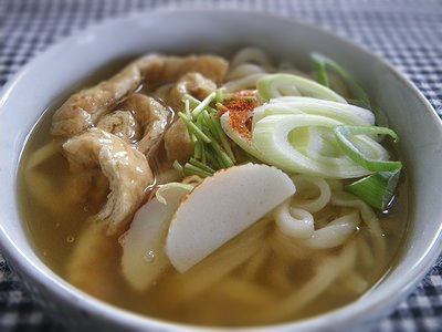 京風たぬきうどん