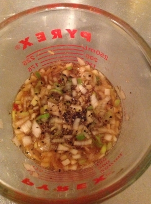 コンソメねぎドレッシング