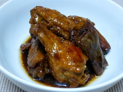 手羽元の黒酢煮