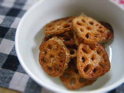 厚切りれんこんのきんぴら