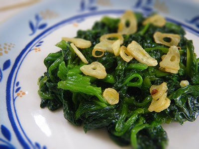 ほうれんそうのアーリオ・オーリオ