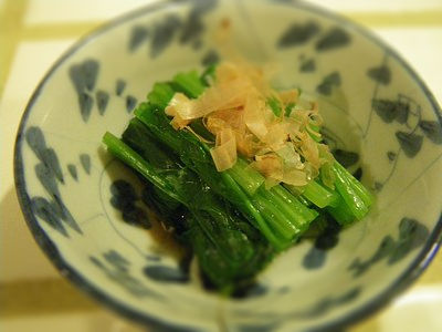 ほうれんそうのおひたし