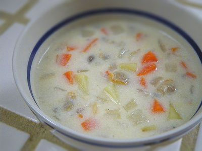 クラムチャウダー