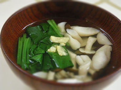 しめじのすまし汁