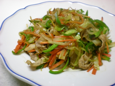 野菜炒め