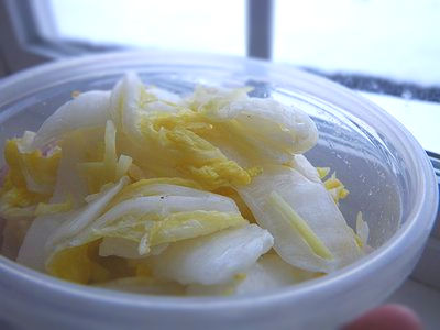 白菜の白キムチ