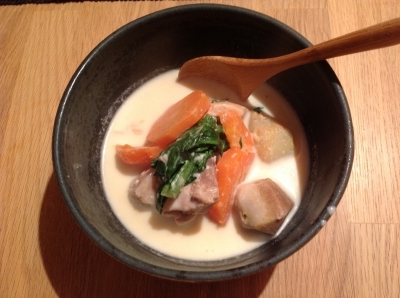 みそクリームシチュー